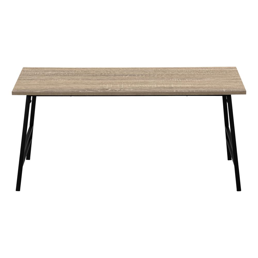 Coffee Table, Accent, Cocktail, Rectangular, Living Room, 40L, Brown Laminate. Picture 2