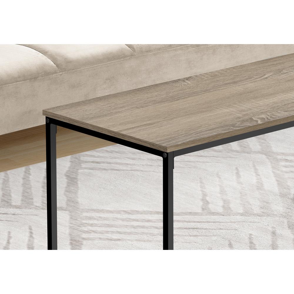 Coffee Table, Accent, Cocktail, Rectangular, Living Room, 40L, Brown Laminate. Picture 3