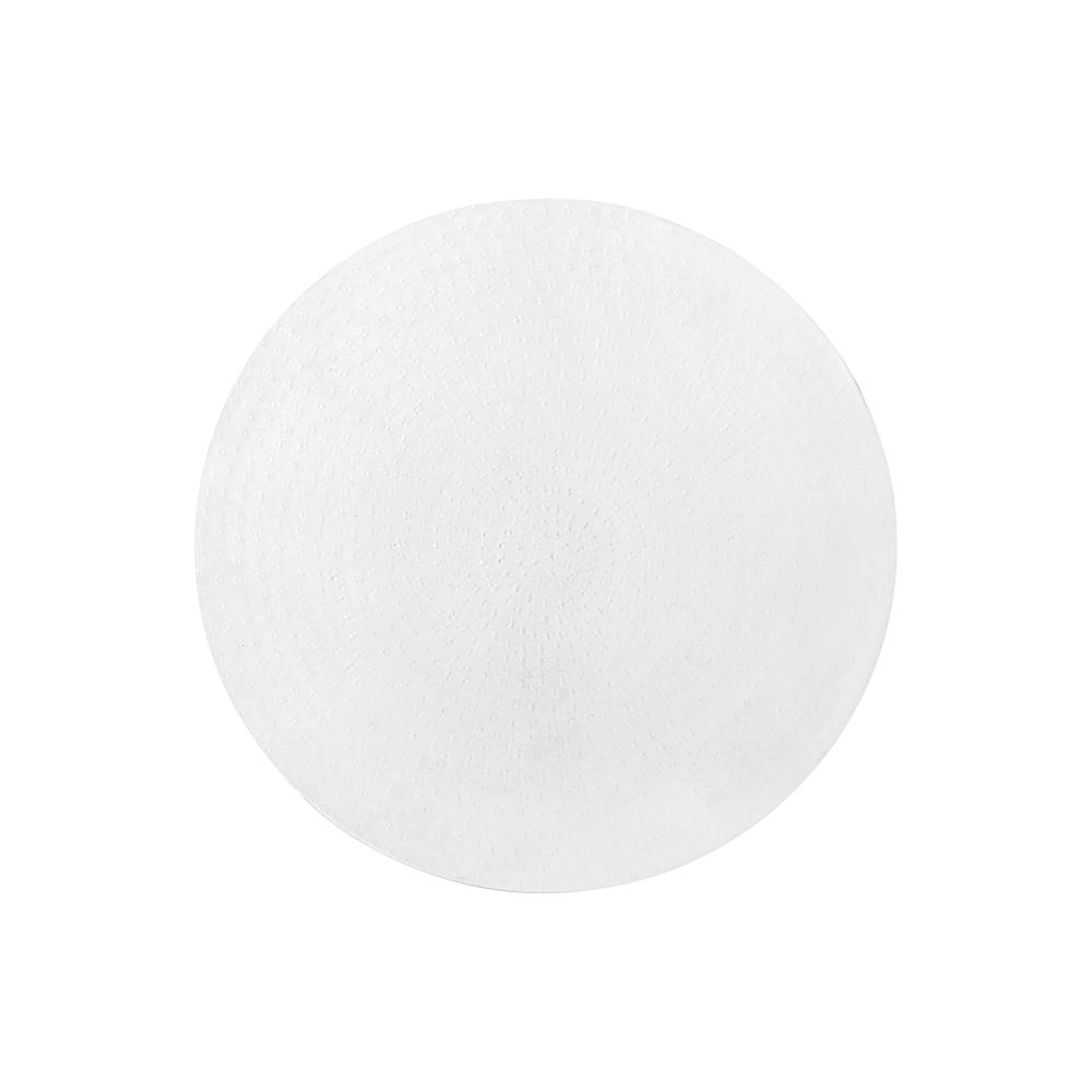 Accent Table, Drum, Side, End, Nightstand, Lamp, Living Room, Bedroom, White. Picture 4