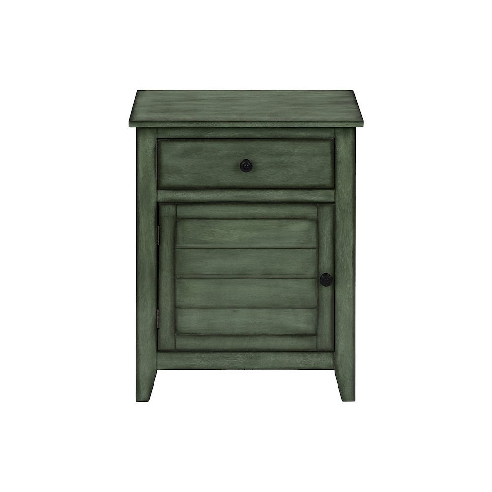 Transitional Accent Table in Green color. Picture 2