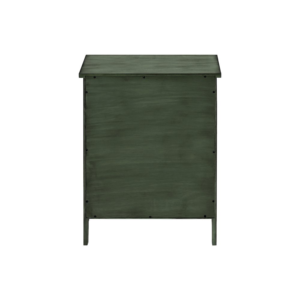 Transitional Accent Table in Green color. Picture 3