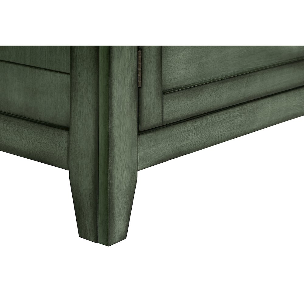 Transitional Accent Table in Green color. Picture 7
