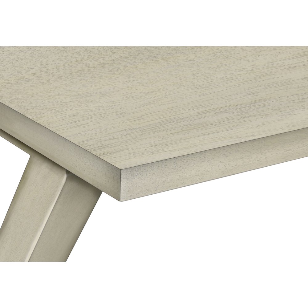 Transitional Accent Table in White color. Picture 6
