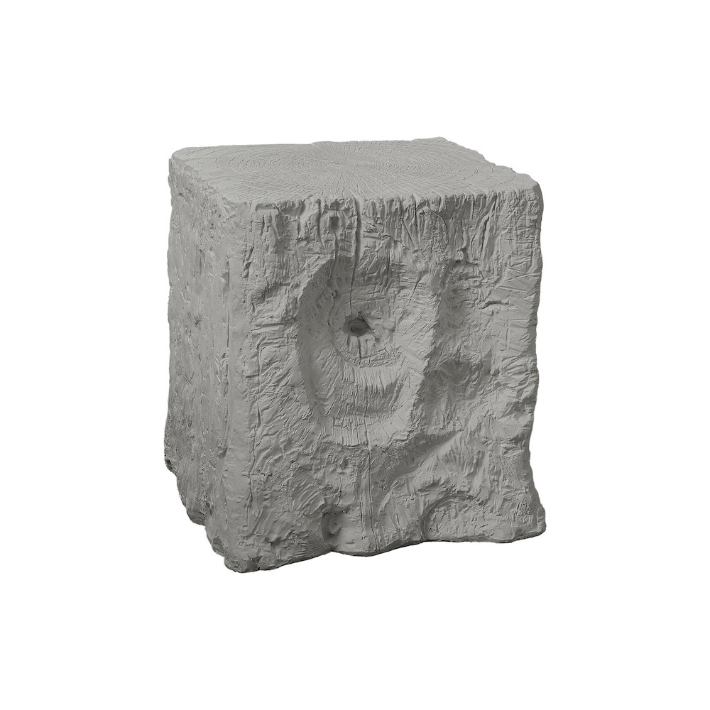 Accent Table, 25H, End, Nightstand, Side Table, Square, Grey, Contemporary. Picture 1
