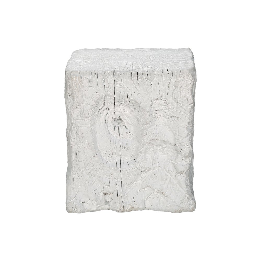 Accent Table, 25H, End, Nightstand, Side Table, Square, White, Contemporary. Picture 3