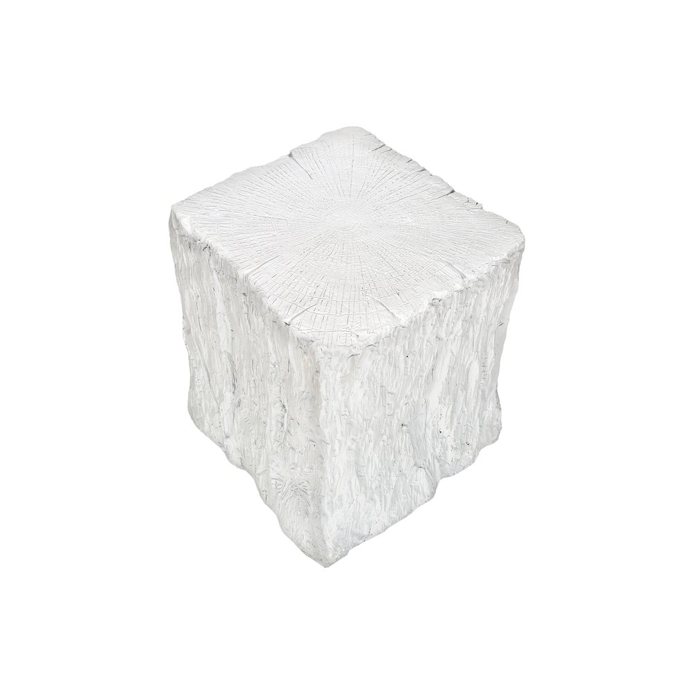 Accent Table, 25H, End, Nightstand, Side Table, Square, White, Contemporary. Picture 5