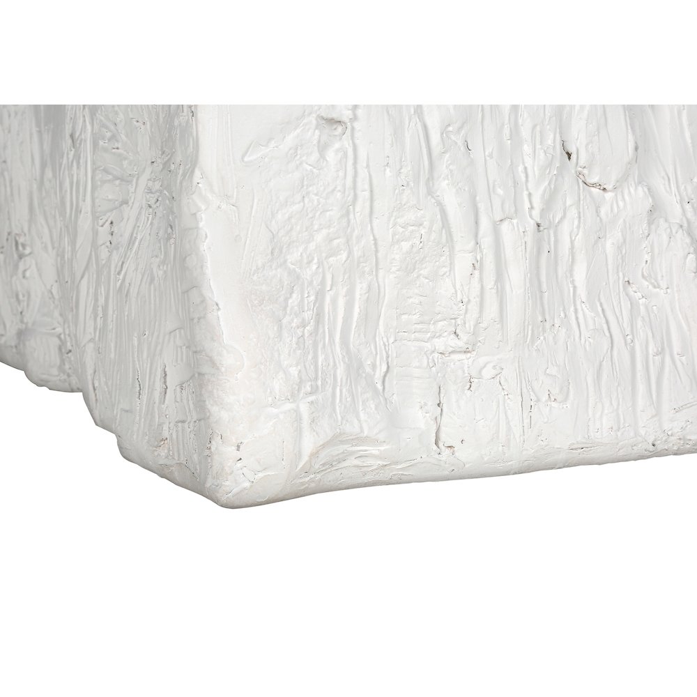 Accent Table, 25H, End, Nightstand, Side Table, Square, White, Contemporary. Picture 7