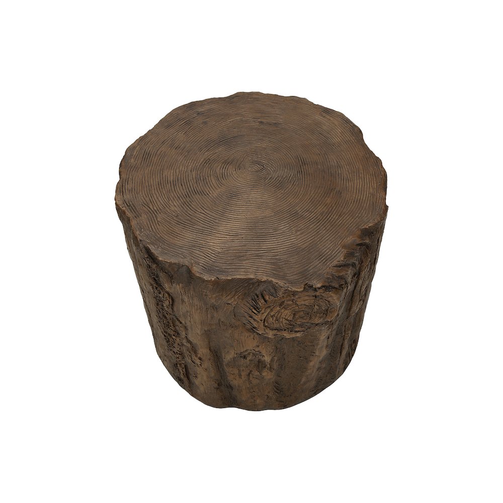 Accent Table 25H, Drum, End, Nightstand, Round, Side Table, Walnut, Contemporary. Picture 5
