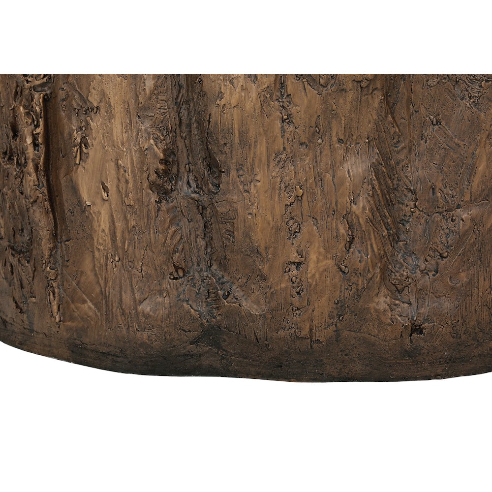 Accent Table 25H, Drum, End, Nightstand, Round, Side Table, Walnut, Contemporary. Picture 7