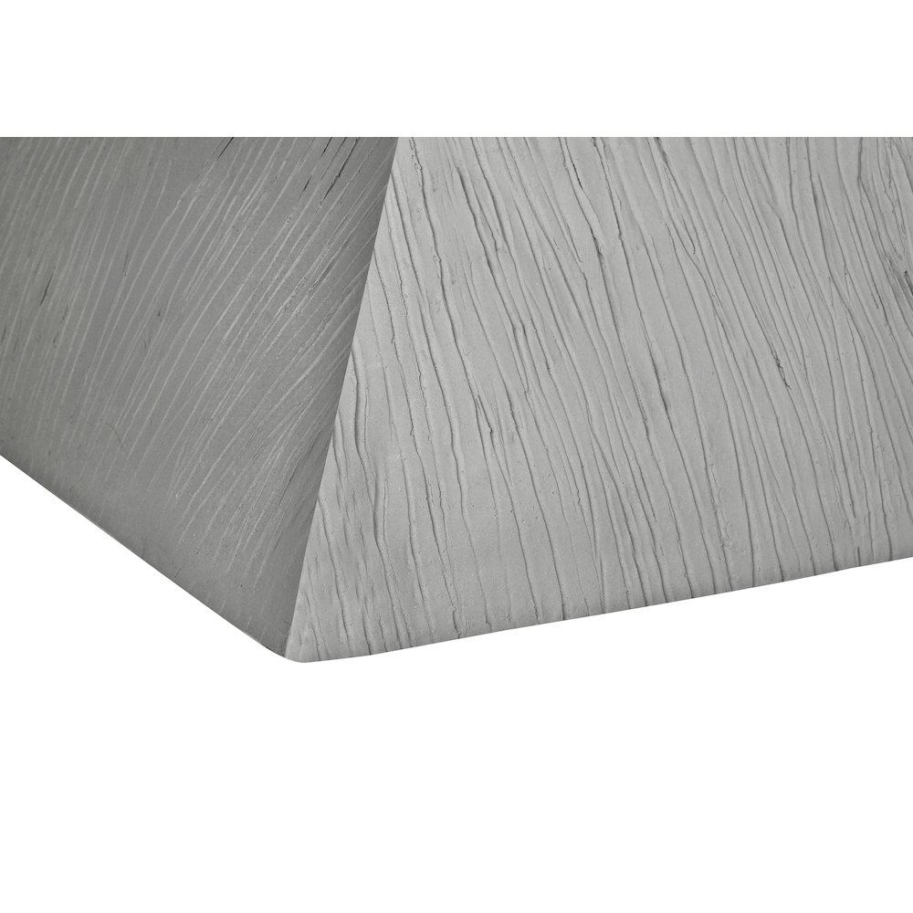Accent Table, 25H, Side Table, End, Nightstand, Grey, Contemporary, Modern. Picture 5