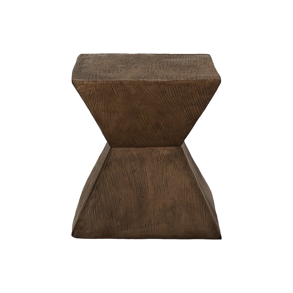 Accent Table, 25H, Side Table, End, Nightstand, Walnut, Contemporary, Modern. Picture 2