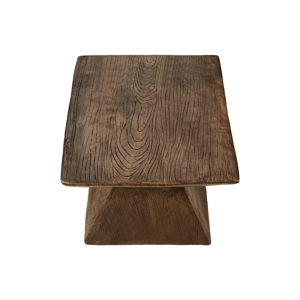Accent Table, 25H, Side Table, End, Nightstand, Walnut, Contemporary, Modern. Picture 3