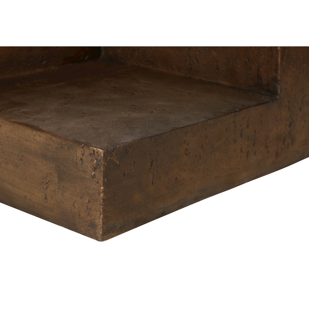 Accent Table, 25H, Side Table, Nightstand, End, Square, Walnut, Contemporary. Picture 7
