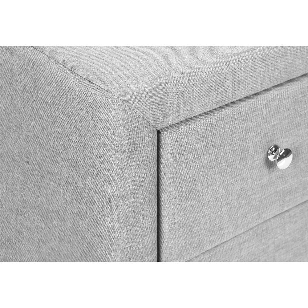 Bedroom Accent, Nightstand, End, Side, Lamp, Storage Drawer, Bedroom. Picture 6