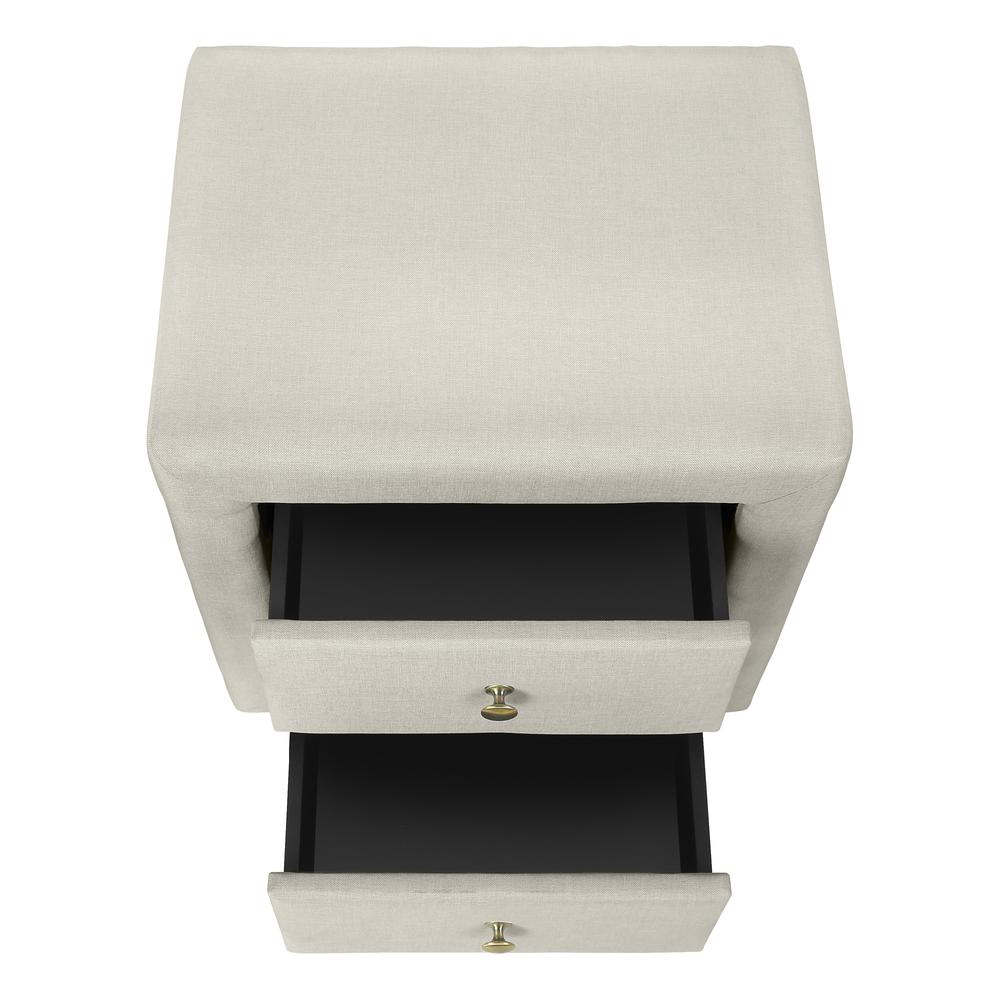 Bedroom Accent, Nightstand, End, Side, Lamp, Storage Drawer, Bedroom. Picture 5