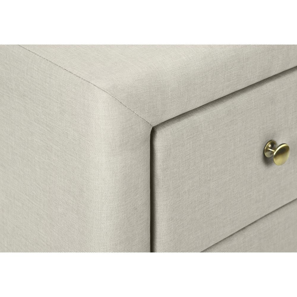 Bedroom Accent, Nightstand, End, Side, Lamp, Storage Drawer, Bedroom. Picture 6