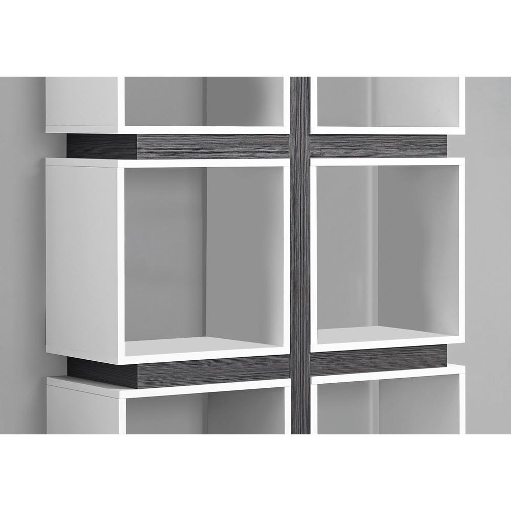 Bookshelf, Bookcase, Etagere, 5 Tier, 71H, Office, Bedroom. Picture 3
