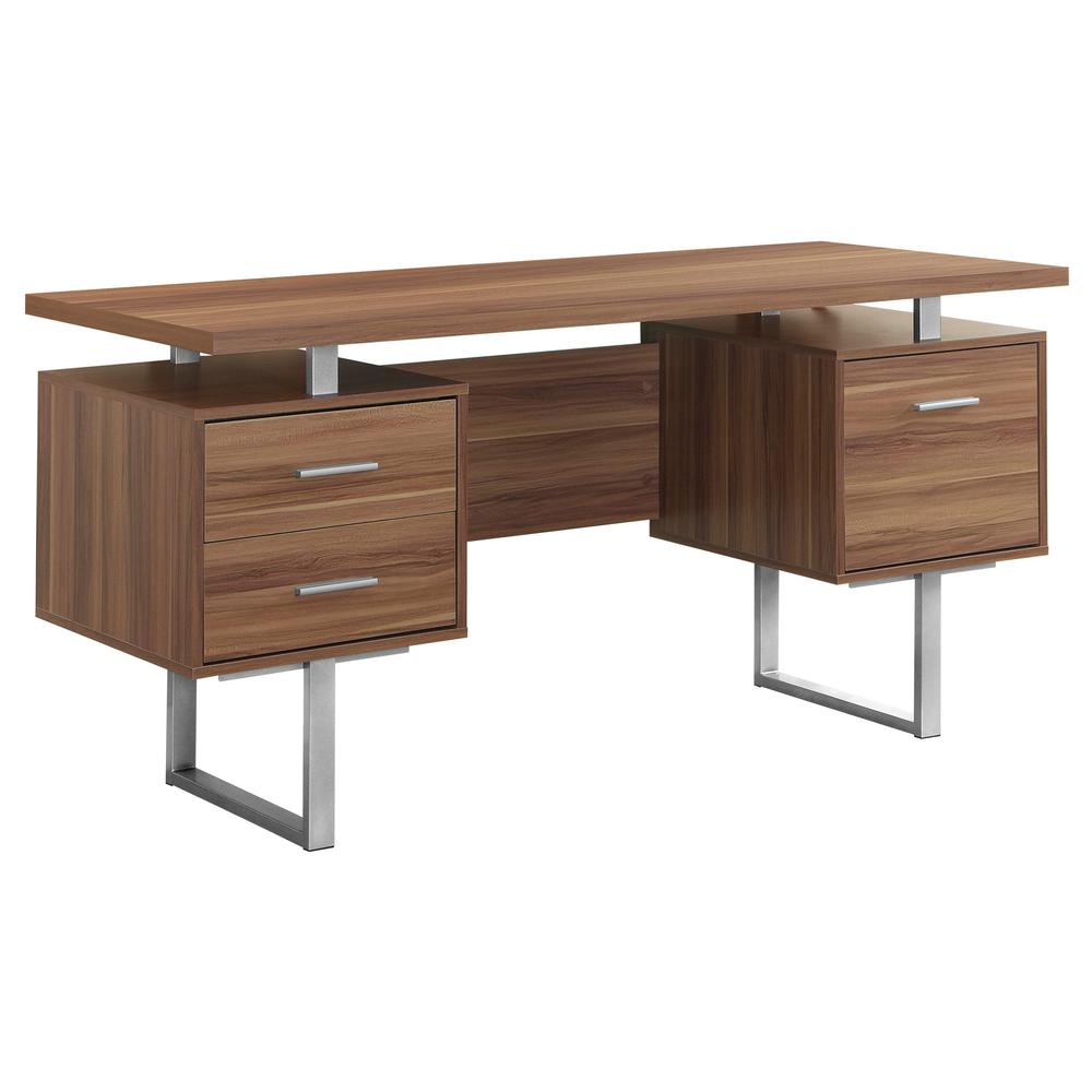 Computer Desk, Home Office, Laptop, Left, Right Set-up, Storage Drawers, 60L. Picture 1