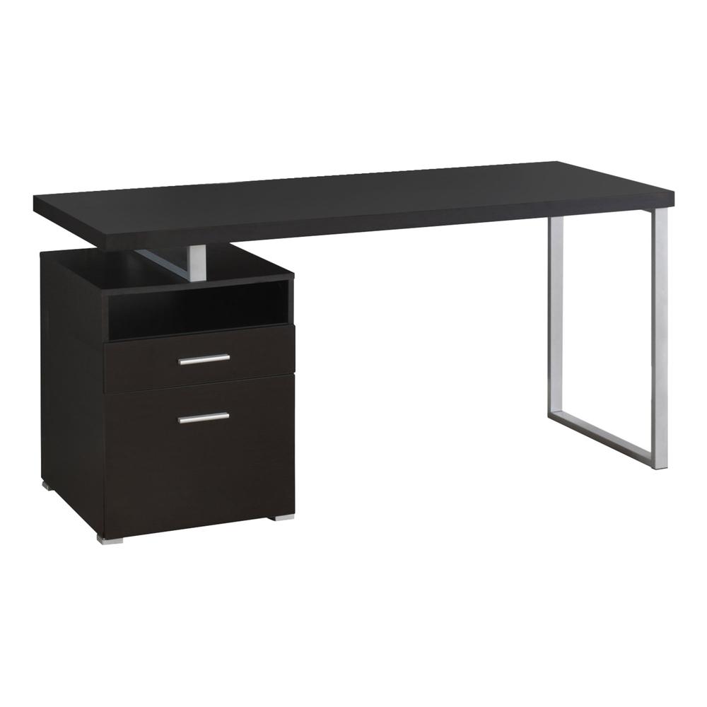 Computer Desk, Home Office, Laptop, Left, Right Set-up, Storage Drawers, 60. Picture 1