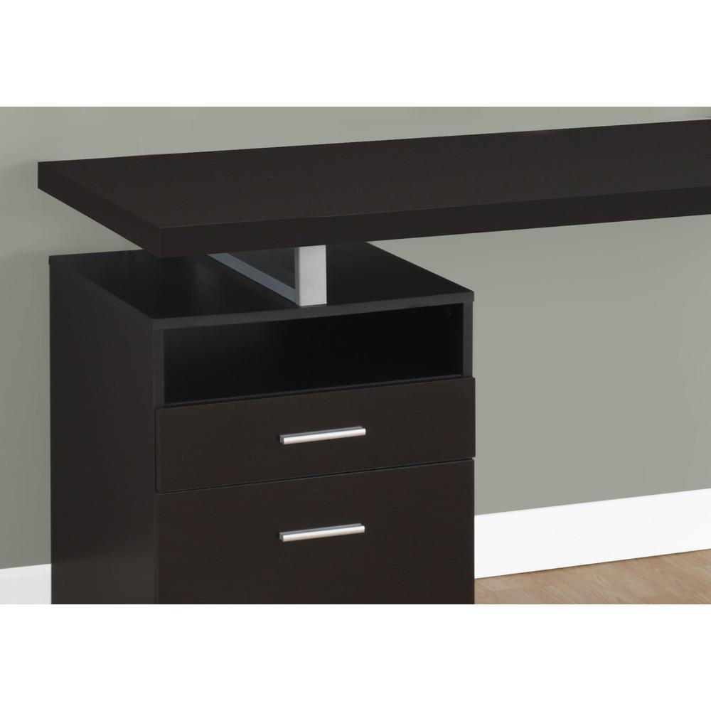 Computer Desk, Home Office, Laptop, Left, Right Set-up, Storage Drawers, 60. Picture 3