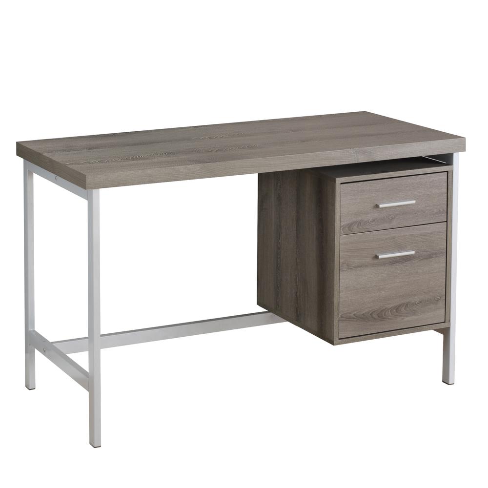 Computer Desk, Home Office, Laptop, Left, Right Set-up, Storage Drawers, 48L. Picture 1