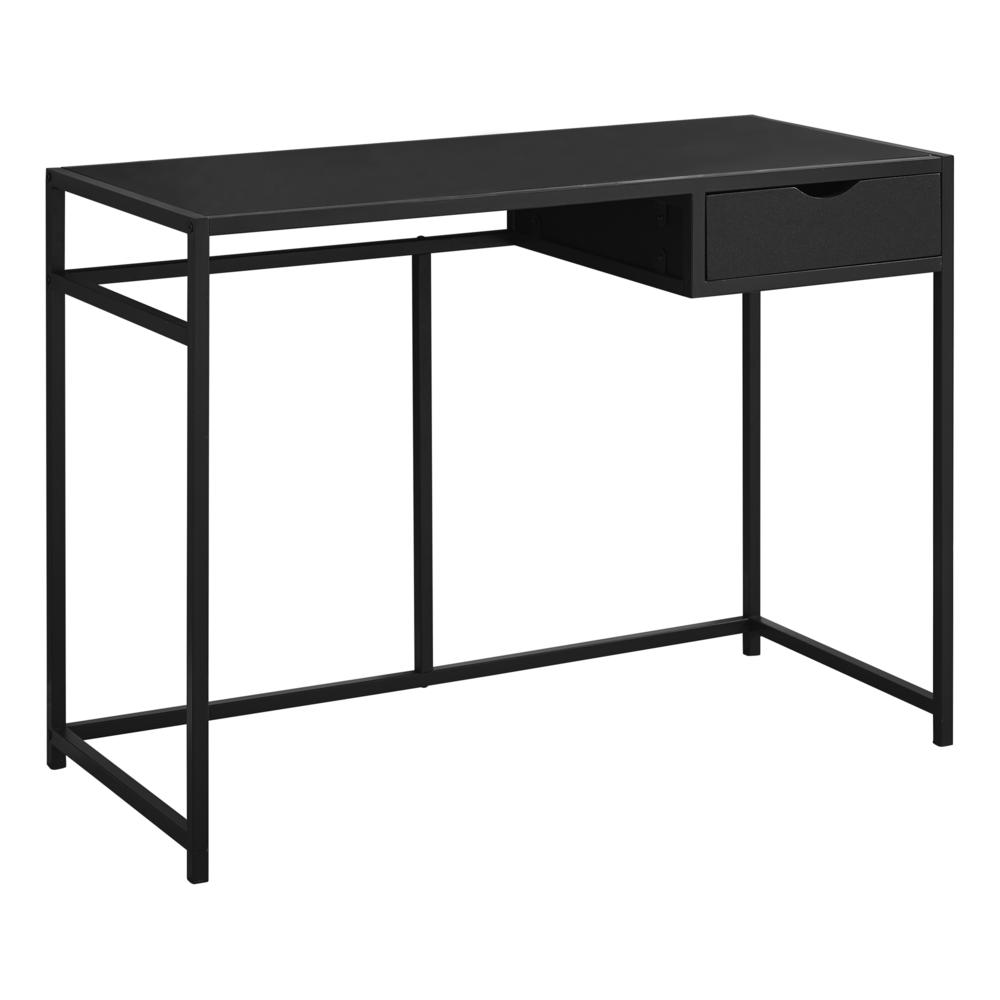 Computer Desk, Home Office, Laptop, Storage Drawer, 42L, Work. Picture 1