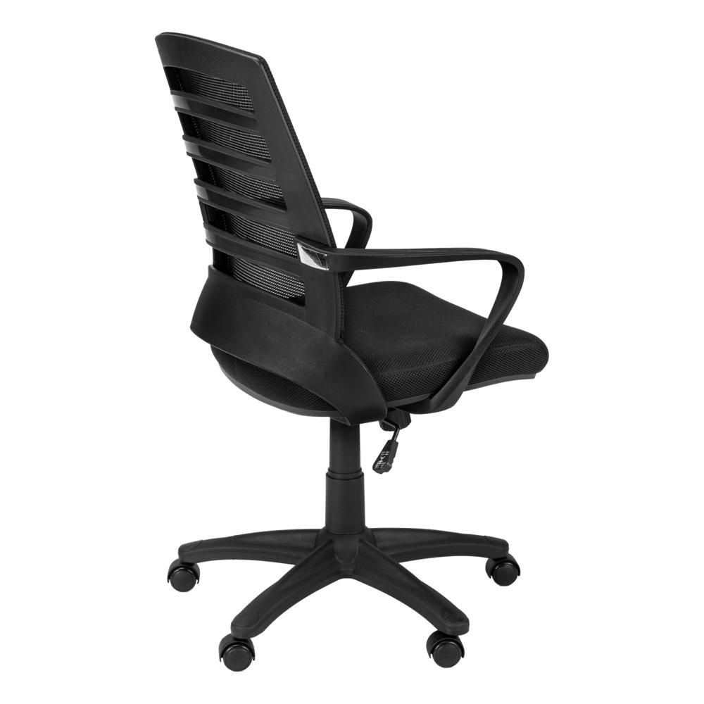 Office Chair, Adjustable Height, Swivel, Ergonomic, Armrests, Computer Desk. Picture 3