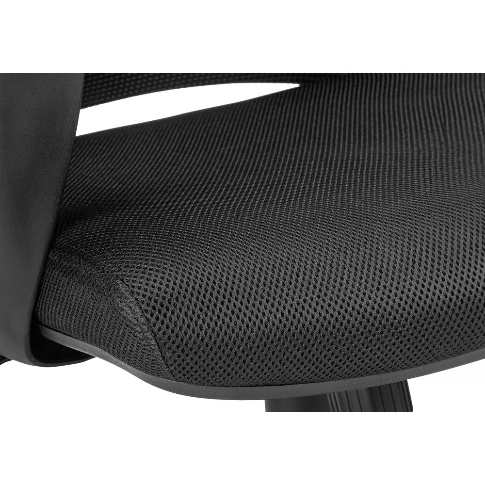 Office Chair, Adjustable Height, Swivel, Ergonomic, Armrests, Computer Desk. Picture 7