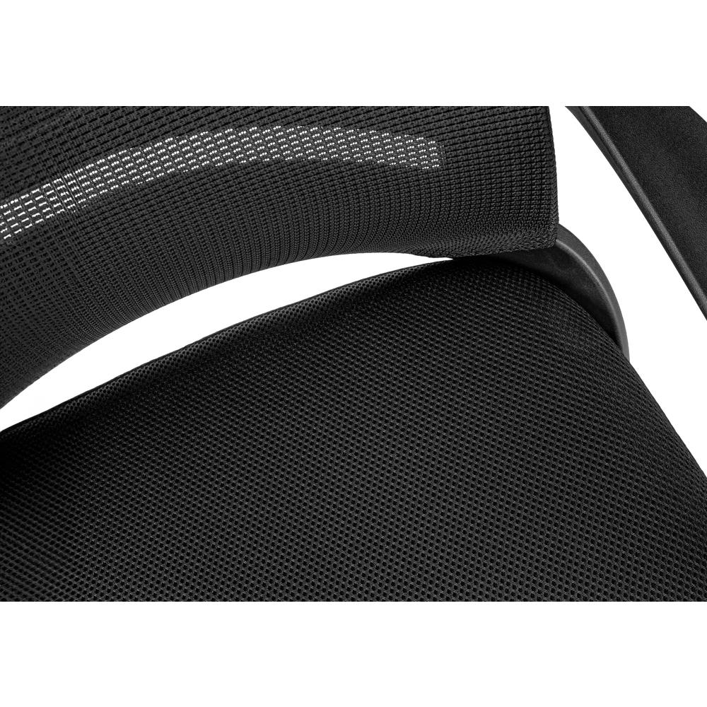 Office Chair, Adjustable Height, Swivel, Ergonomic, Armrests, Computer Desk. Picture 8