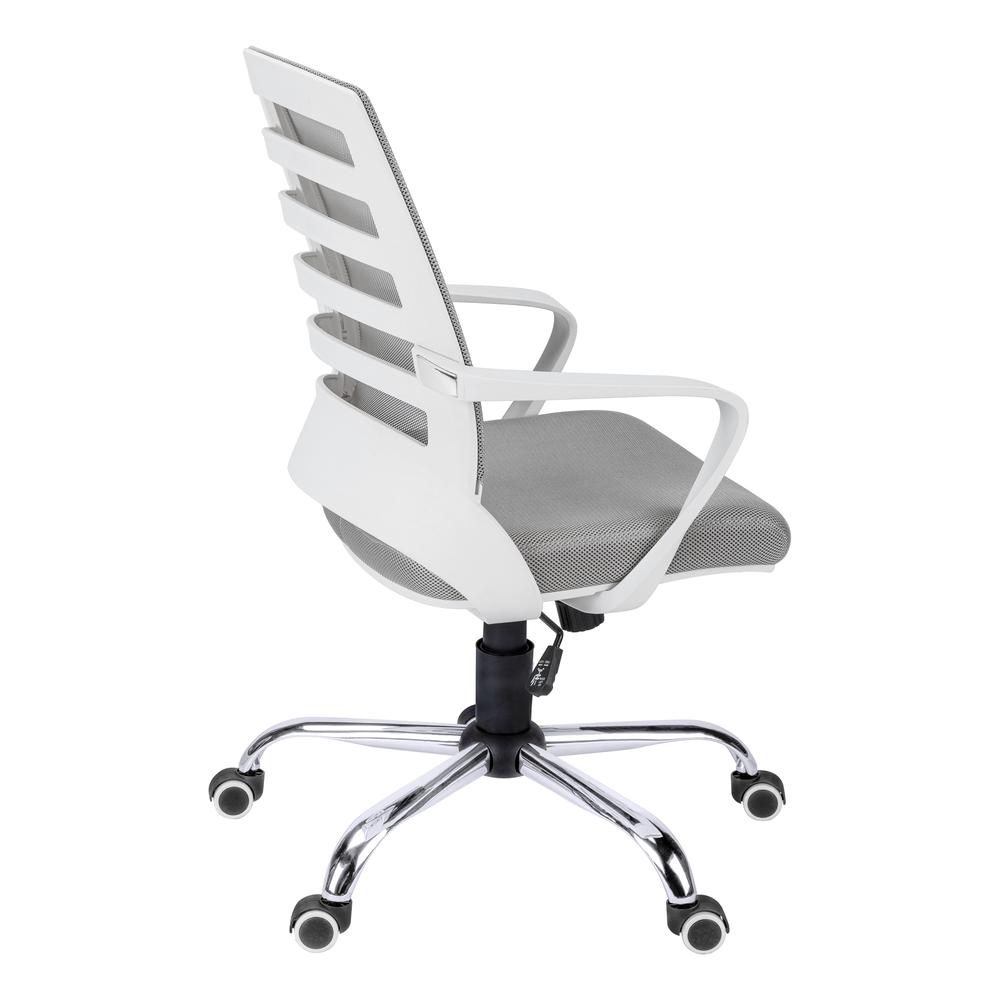 Office Chair, Adjustable Height, Swivel, Ergonomic, Armrests, Computer Desk. Picture 3