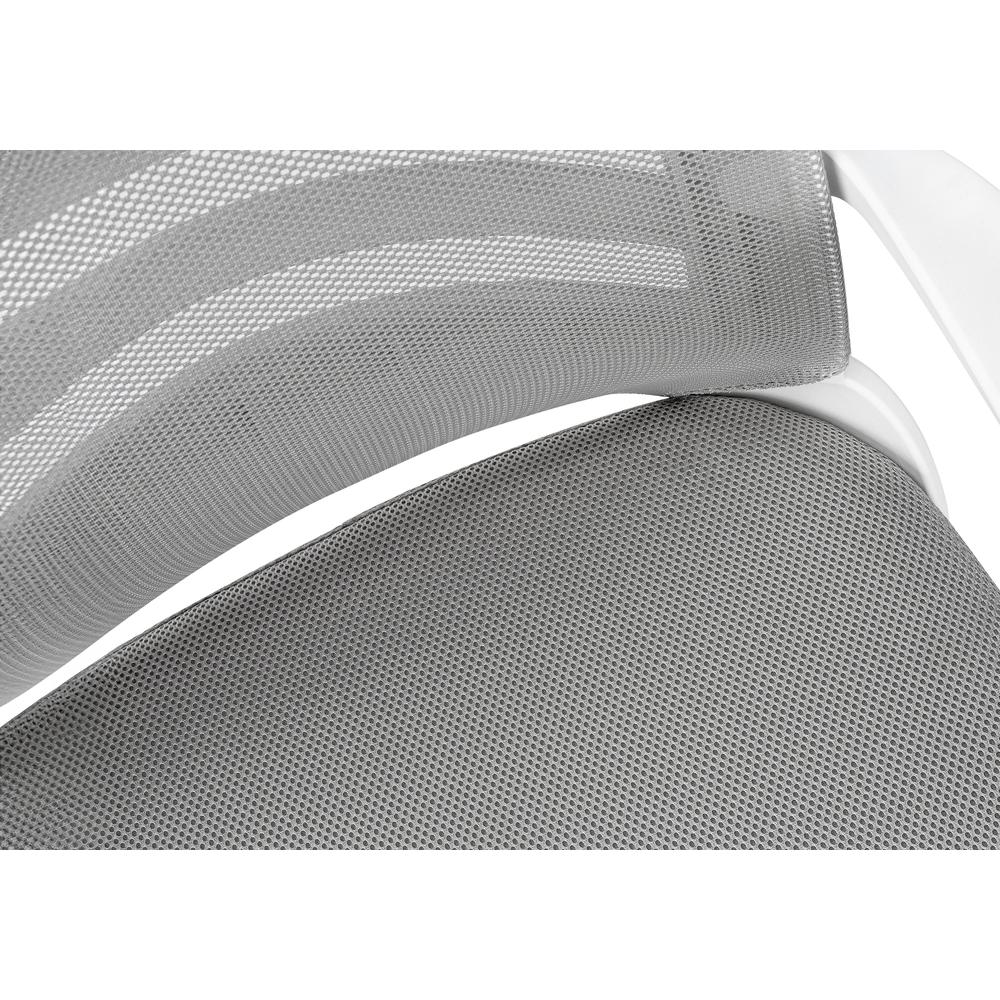 Office Chair, Adjustable Height, Swivel, Ergonomic, Armrests, Computer Desk. Picture 8