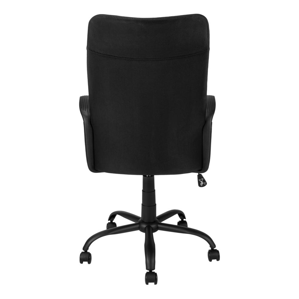 Office Chair, Adjustable Height, Swivel, Ergonomic, Armrests, Computer Desk. Picture 5