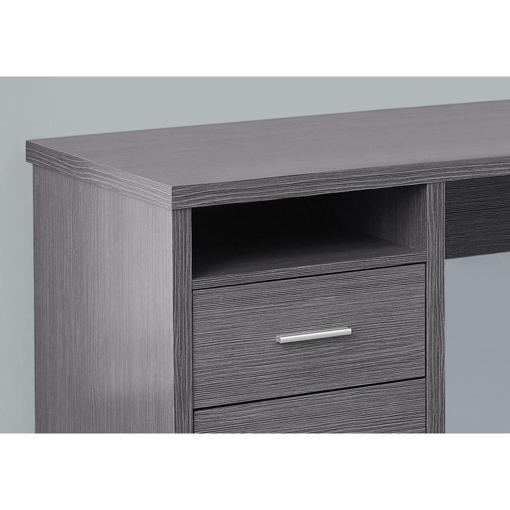 Computer Desk, Home Office, Corner, Left, Right Set-up, Storage Drawers, 80L. Picture 3