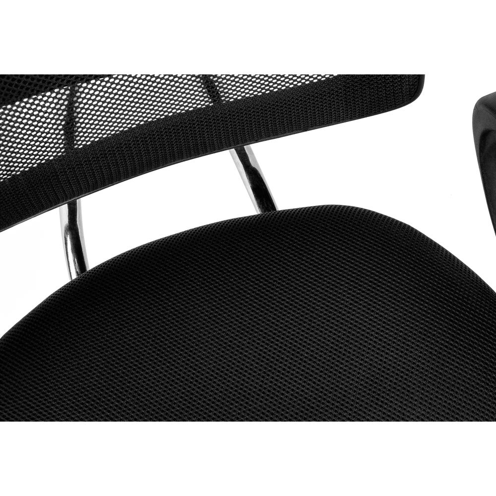 Office Chair, Adjustable Height, Swivel, Ergonomic, Armrests, Computer Desk. Picture 8