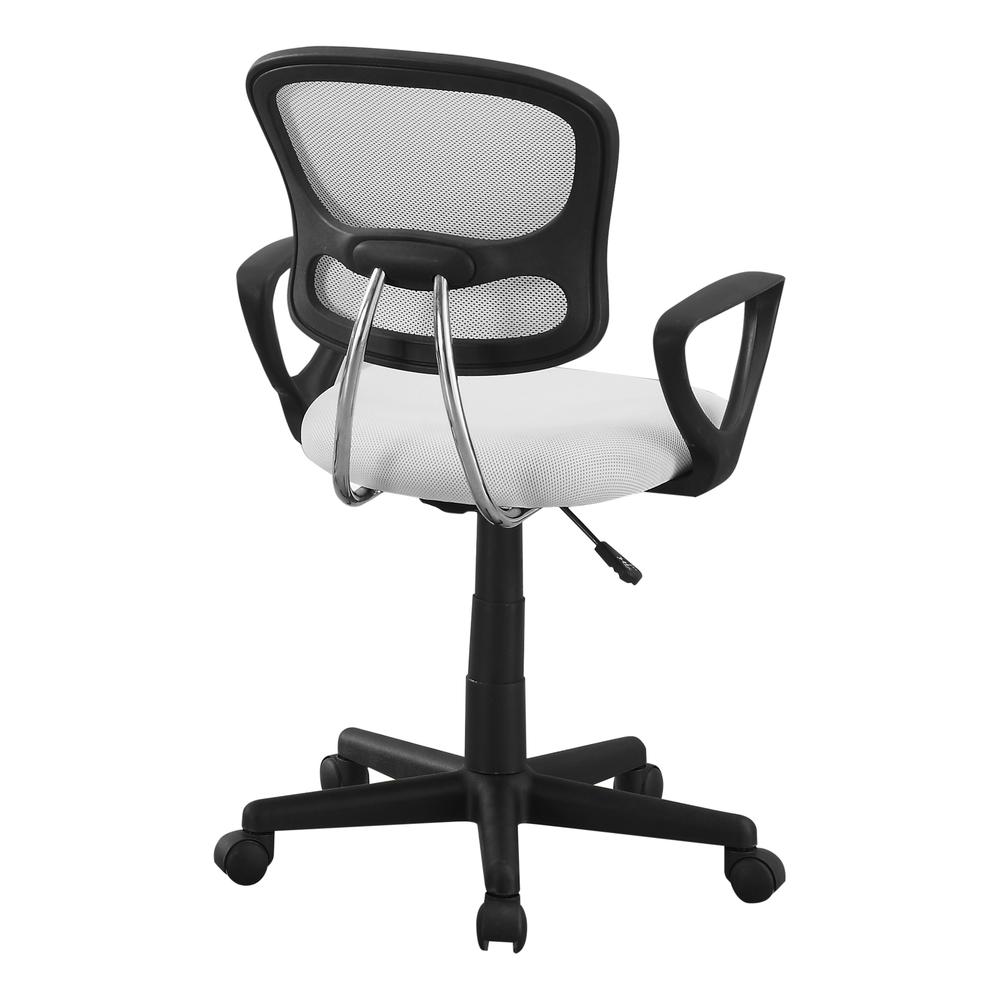 Office Chair, Adjustable Height, Swivel, Ergonomic, Armrests, Computer Desk. Picture 2