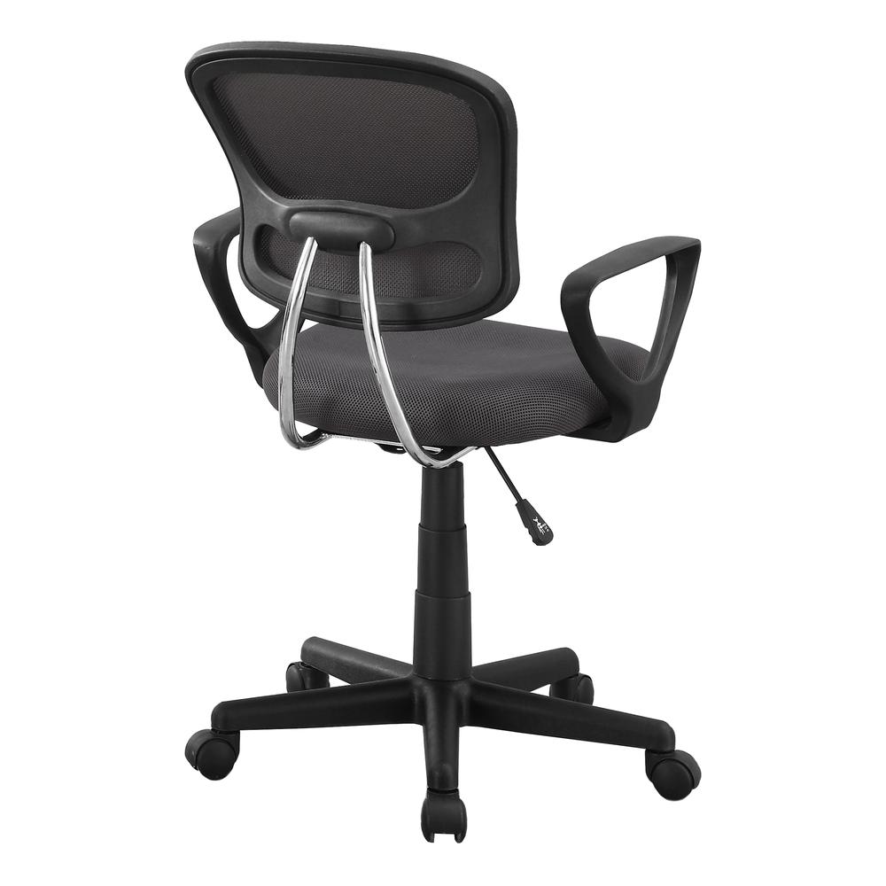 Office Chair, Adjustable Height, Swivel, Ergonomic, Armrests, Computer Desk. Picture 2