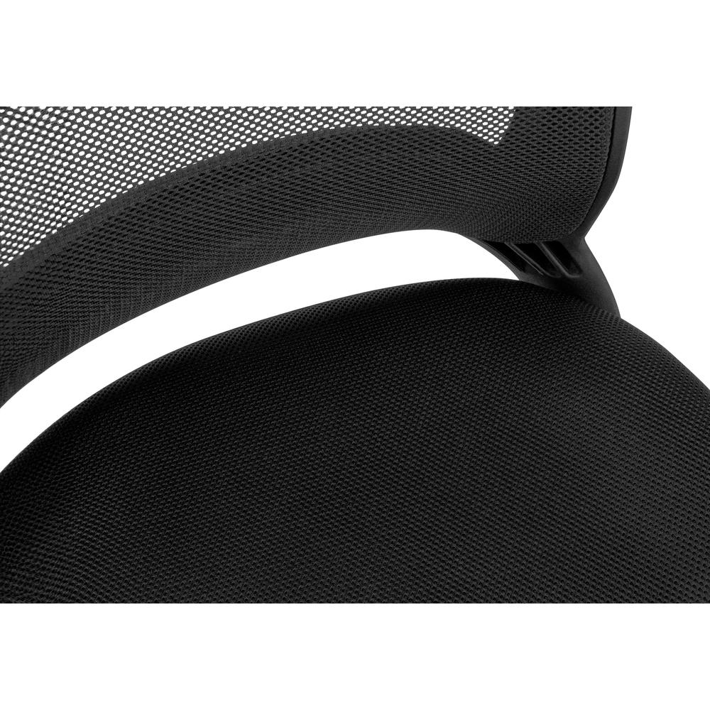Office Chair, Adjustable Height, Swivel, Ergonomic, Armrests, Computer Desk. Picture 8
