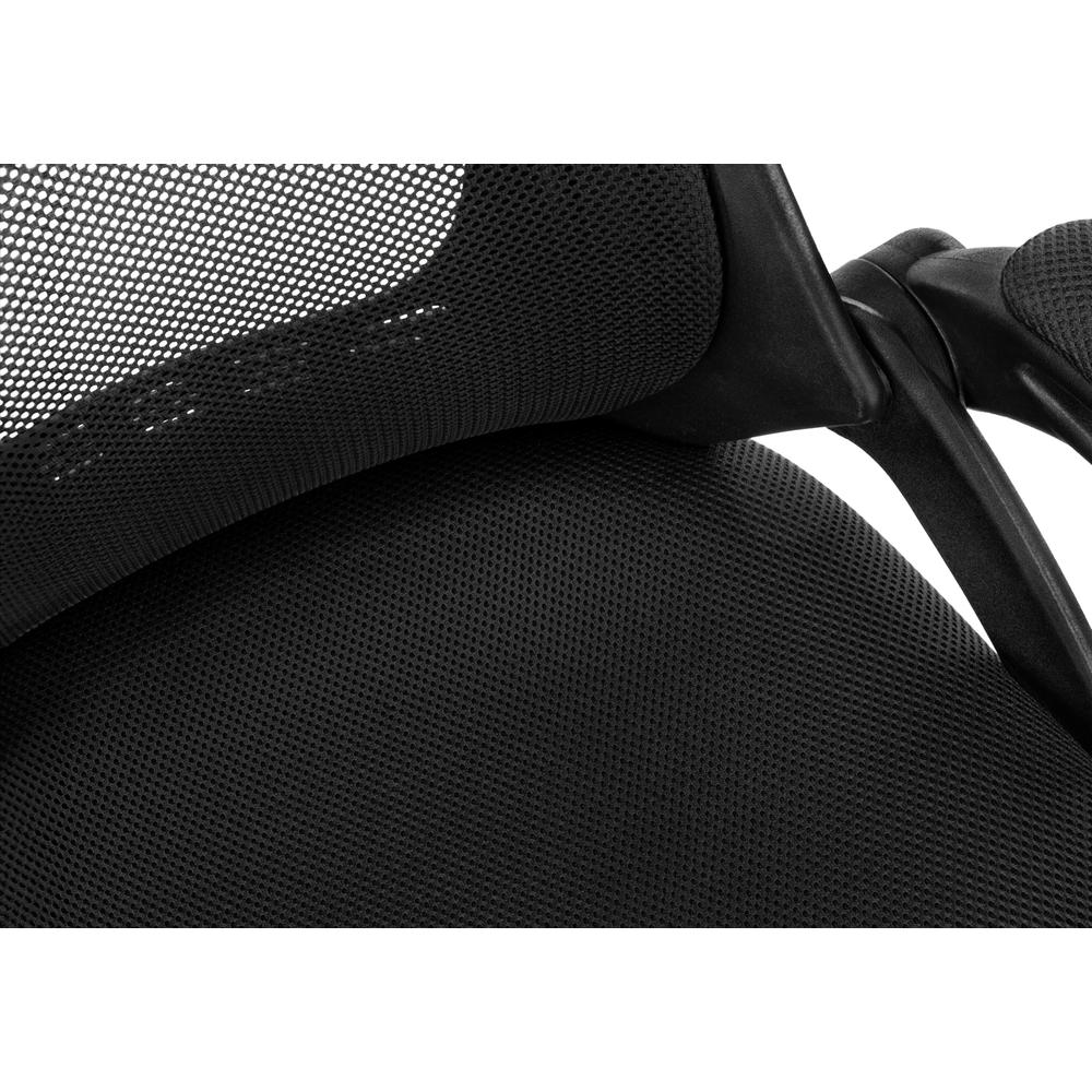 Office Chair, Adjustable Height, Swivel, Ergonomic, Armrests, Computer Desk. Picture 8