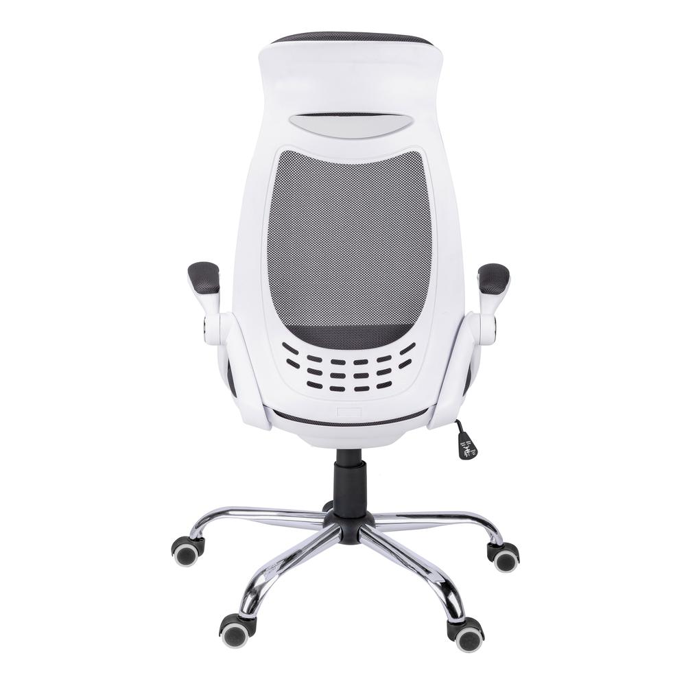 Office Chair, Adjustable Height, Swivel, Ergonomic, Armrests, Computer Desk. Picture 5