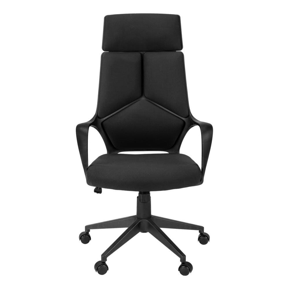 Office Chair, Adjustable Height, Swivel, Ergonomic, Armrests, Computer Desk. Picture 2