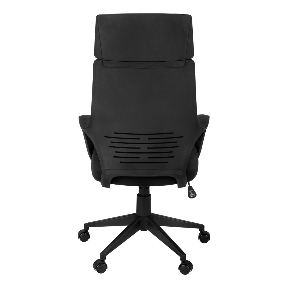 Office Chair, Adjustable Height, Swivel, Ergonomic, Armrests, Computer Desk. Picture 5