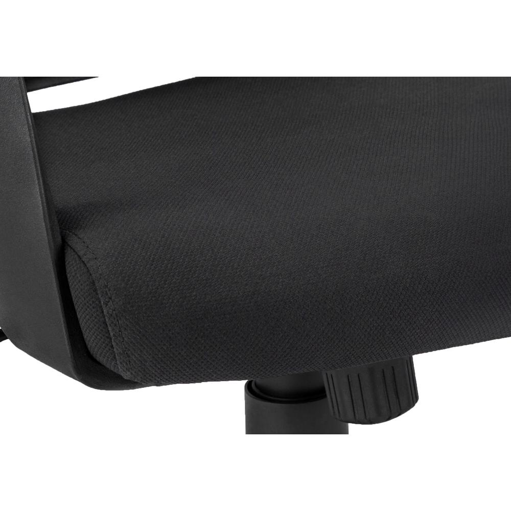 Office Chair, Adjustable Height, Swivel, Ergonomic, Armrests, Computer Desk. Picture 7