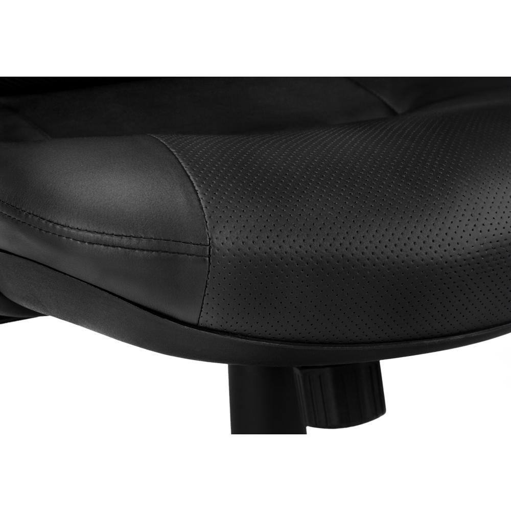 Office Chair, Adjustable Height, Swivel, Ergonomic, Armrests, Computer Desk. Picture 7