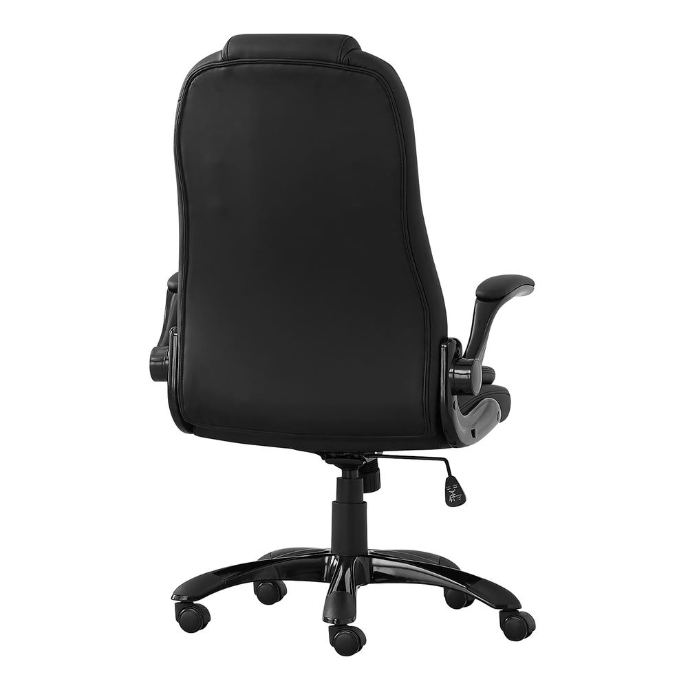 Office Chair, Adjustable Height, Swivel, Ergonomic, Armrests, Computer Desk. Picture 2