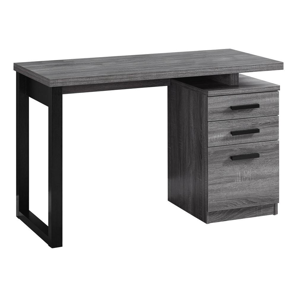 Computer Desk, Home Office, Laptop, Left, Right Set-up, Storage Drawers, 48L. Picture 1