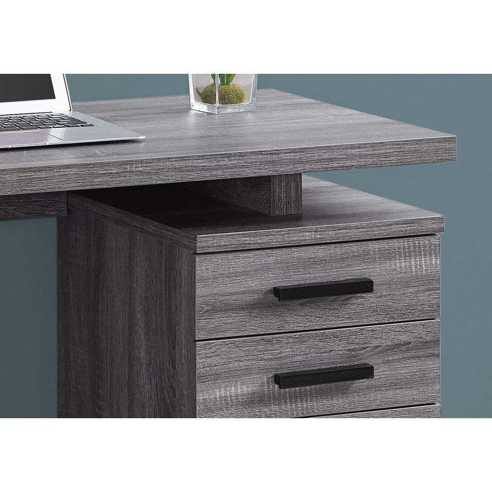 Computer Desk, Home Office, Laptop, Left, Right Set-up, Storage Drawers, 48L. Picture 3