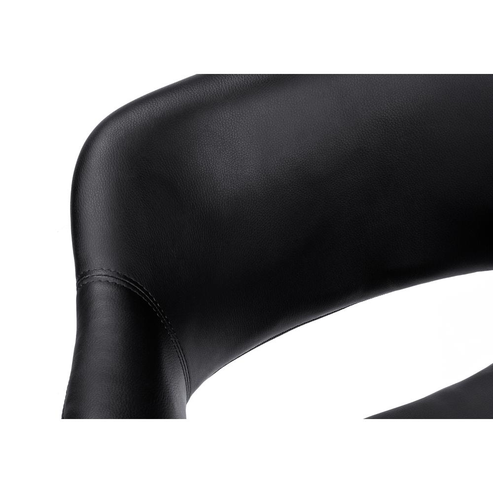 Office Chair, Adjustable Height, Swivel, Ergonomic, Armrests, Computer Desk. Picture 6