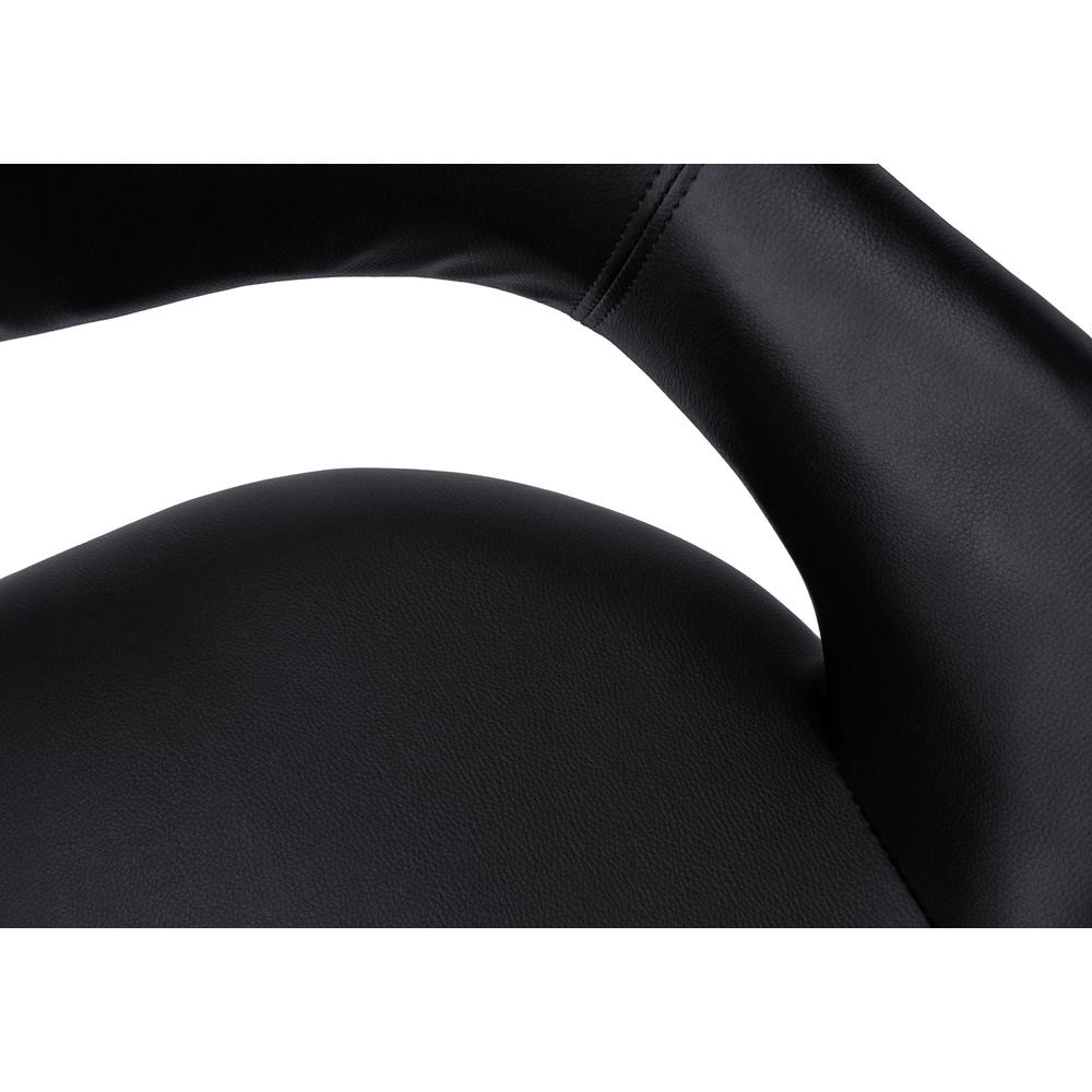 Office Chair, Adjustable Height, Swivel, Ergonomic, Armrests, Computer Desk. Picture 8