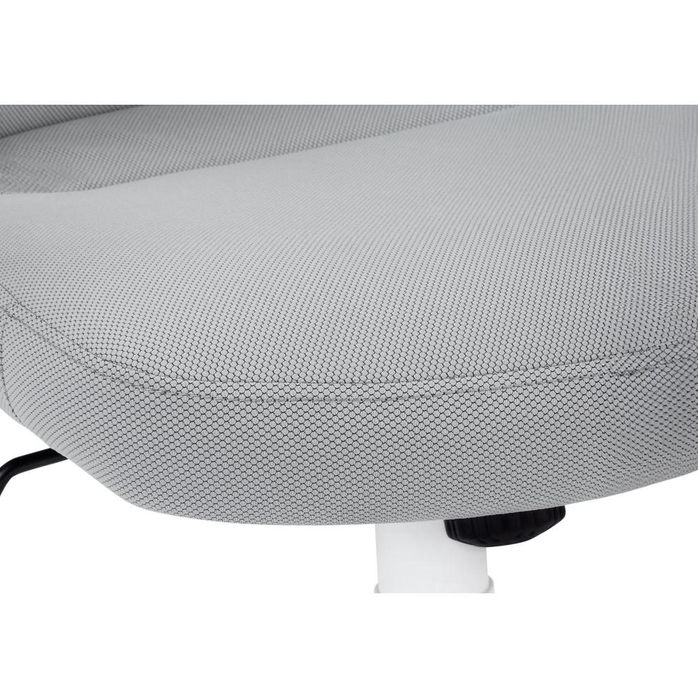 Office Chair, Adjustable Height, Swivel, Ergonomic, Armrests, Computer Desk. Picture 7