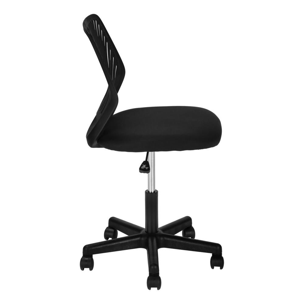 Office Chair, Adjustable Height, Swivel, Ergonomic, Computer Desk, Work. Picture 4